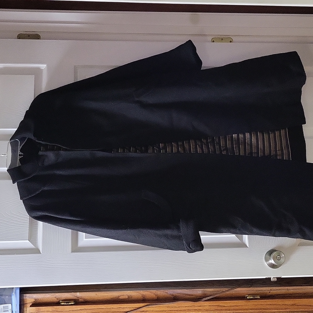 Vintage Forstmann 100% virgin wool pea coat.
